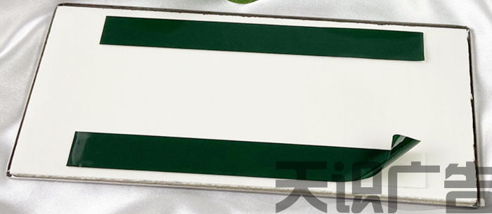 不锈钢科室牌是怎么安装的？(图2)