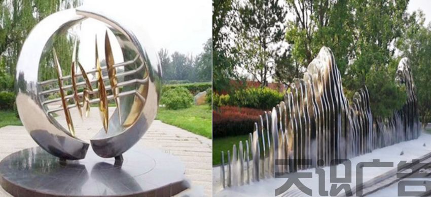 不锈钢雕塑优势特点(图1)