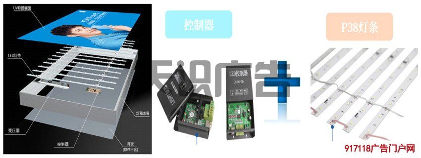 制作｜编程式LED动态软膜灯箱｜工艺过程(图2)