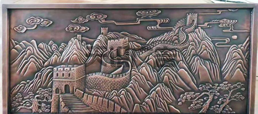 分享铜浮雕的铸造方法(图1)
