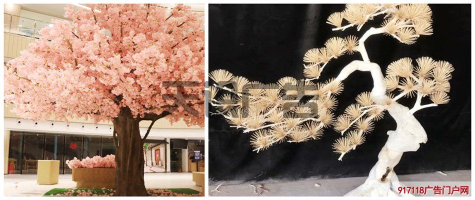 影响水泥制作假树的价格因素是什么？(图1)