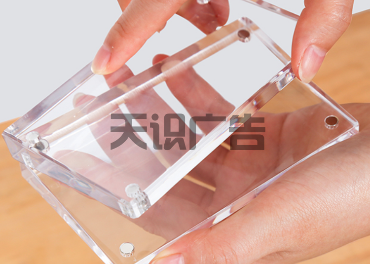 水晶双面台卡材质制作特点(图4)