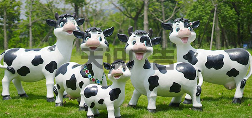 玻璃钢卡通雕塑摆放有要求吗？(图1)