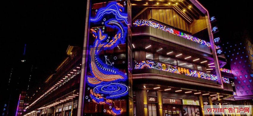 美陈（幕墙）灯饰画(图2)