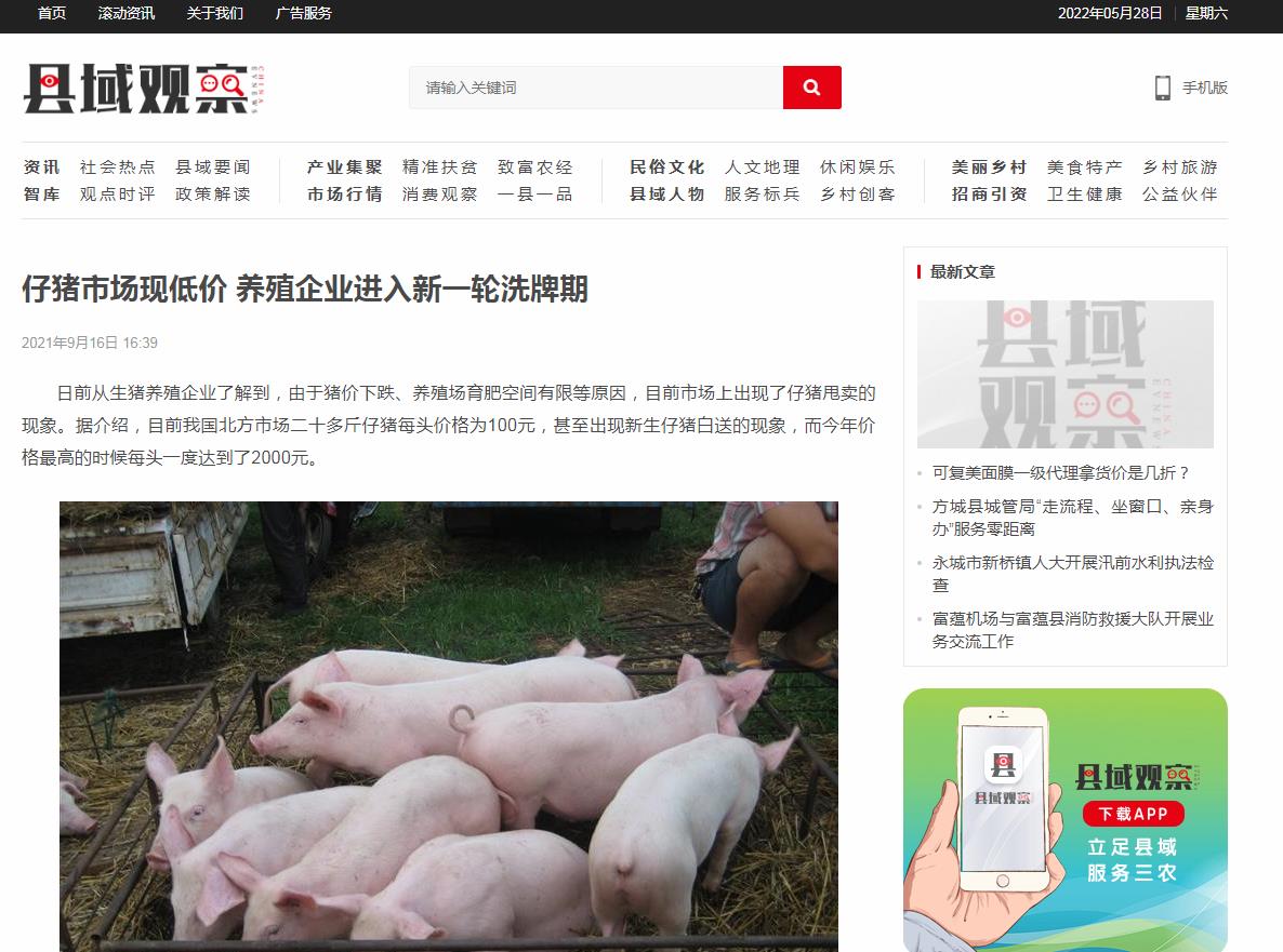县域观察-新闻稿软文发布多少钱(图1)